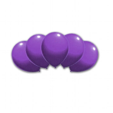 Luftballons in lila