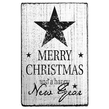 stempel merry christmas and new year