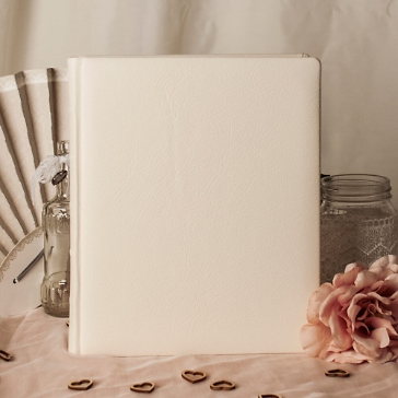 G&auml;stebuch Salamanca, creme, klein