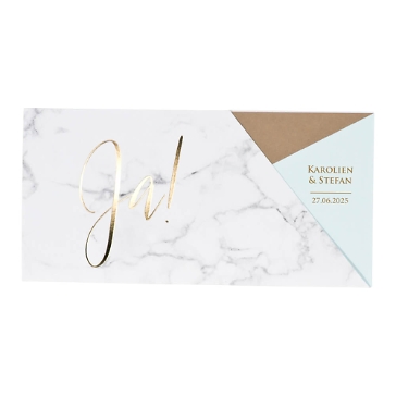 Hochzeitseinladung Lisette, mint