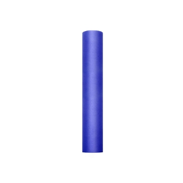Tischläufer Tüll, navy blau, 30 cm x 9 m