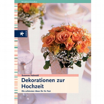 Buch Dekorationen zur Hochzeit