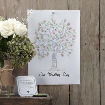 DIY Set "Wedding Tree", grün-barun