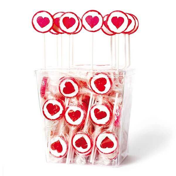 ★ 100 kleine süße rote Herz  Lolly  ★ Hochzeit ★ Candy Bar ★ 100 g /1,98  €