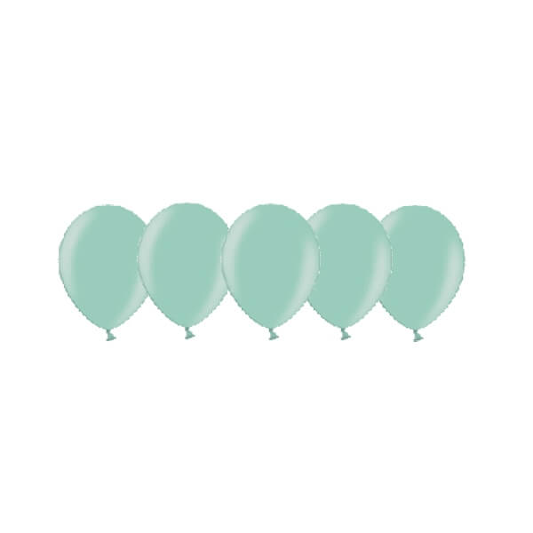 25 Luftballons grün Standardgröße Partyballons Qualitätsware aus Europa 