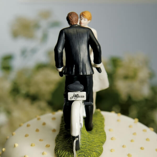 Tortenfigur Fahrrad A Kiss Of Bicycl Tortendeko Hochzeitstorte Vintage Hochzeit 