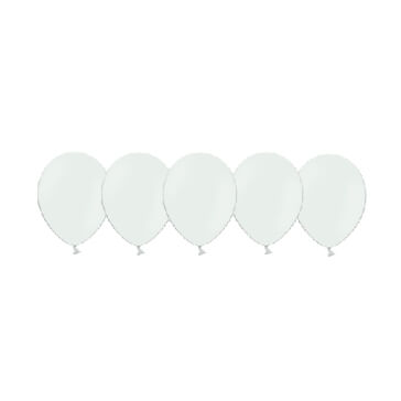 Luftballons, pastell-weiss 25 St.