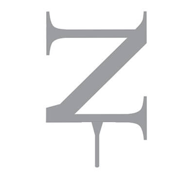 Tortenfigur Monogramm Z