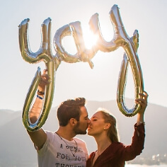 folienballon yay silber funkelnd folienballon yay silber funkelnd