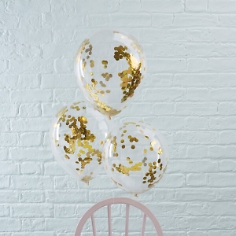 ballons mit konfetti gold ballons mit konfetti gold