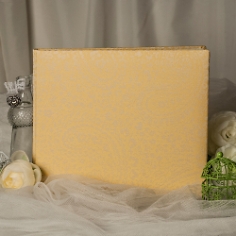 G&auml;stebuch Hochzeit Paisley, lemon