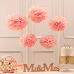 PomPoms Fluffy in Altrosa