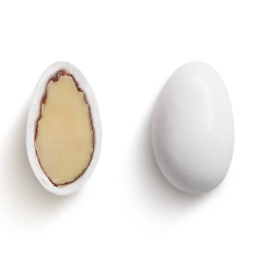 Hochzeitsmandeln Taufmandeln Klassik, wei&szlig;, 1kg