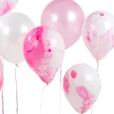 Ballons Watercolour Mix, pink