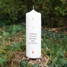 Kerze Hoffnung Vertrauen Zuversicht