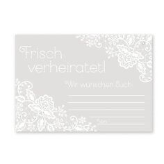 Ballonkarten Frisch verheiratet!