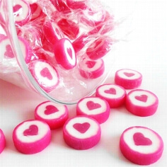 Bonbons Herz 250g -  f&uuml;r die Hochzeit