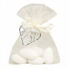 Gastgeschenk "Harmonia" creme - zur Hochzeit