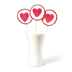 Lolli zur Hochzeit Herz