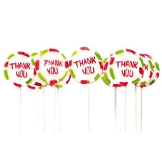 Gastgeschenk Lolli Thank you Gastgeschenk Lolli Thank you
