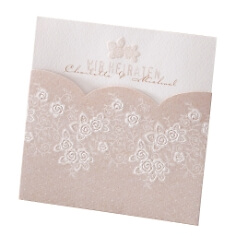 Hochzeitseinladungskarte "Lou"