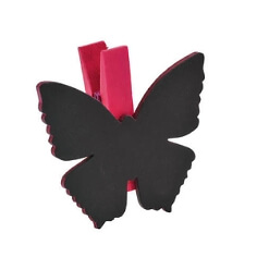 Klammer-Schmetterling-fuchsia