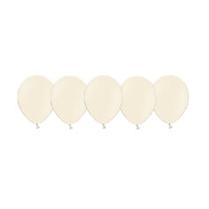 Luftballons, pastell-ivory, 25 St. Luftballons, pastell-ivory, 25 St.