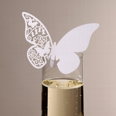 Namenskarte Schmetterling Namenskarte Schmetterling