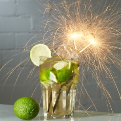 Wondercandle Herz Luxus, gold