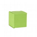 Faltschachtel "Mini Würfel" apfelgrün - Gastgeschenk für Hochzeit