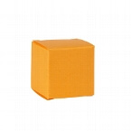 Faltschachtel "Mini Würfel" gelb - Gastgeschenk für Hochzeit