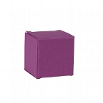 Faltschachtel "Mini Würfel" violett - für Gastgeschenke zur Hochzeit