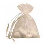 Organzasäckchen creme