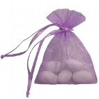 Organzasäckchen flieder