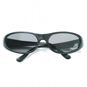 Sonnenbrille in Schwarz für die Flitterwochen