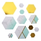 Tischkonfetti Marmor Geometrix Mint