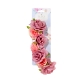 Haarband Blumenkranz Verpackung, rosa