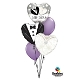 Folienballon Herz Mr & Mrs, Ballons