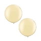 Luftballons, rund, pastell-ivory, 2 St.