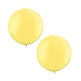 Luftballons rund, pastell-lemon, 2 St.