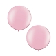 Luftballons rund, pastell-pink, 2 St.