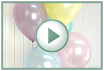 Luftballon-Set in Pastelltönen