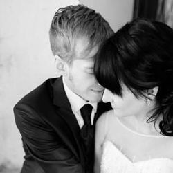 Hochzeit in Schwarz & Weiß