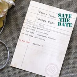 Save-the-Date Karten: Rechtzeitig informieren