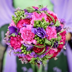 Blumenfarben für die Hochzeit