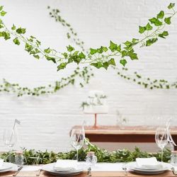 Tischdeko für die Hochzeit in Grün