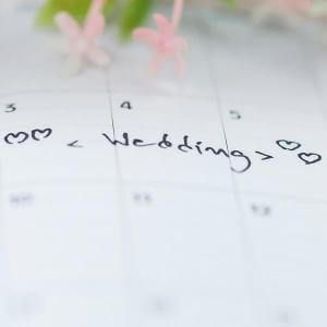 Hochzeitsplanung - Voll im Zeitplan