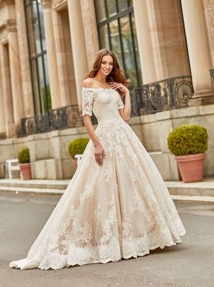 Novabella, wedding dress, A-line, maternal