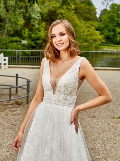 Novabella, wedding dress, A-line